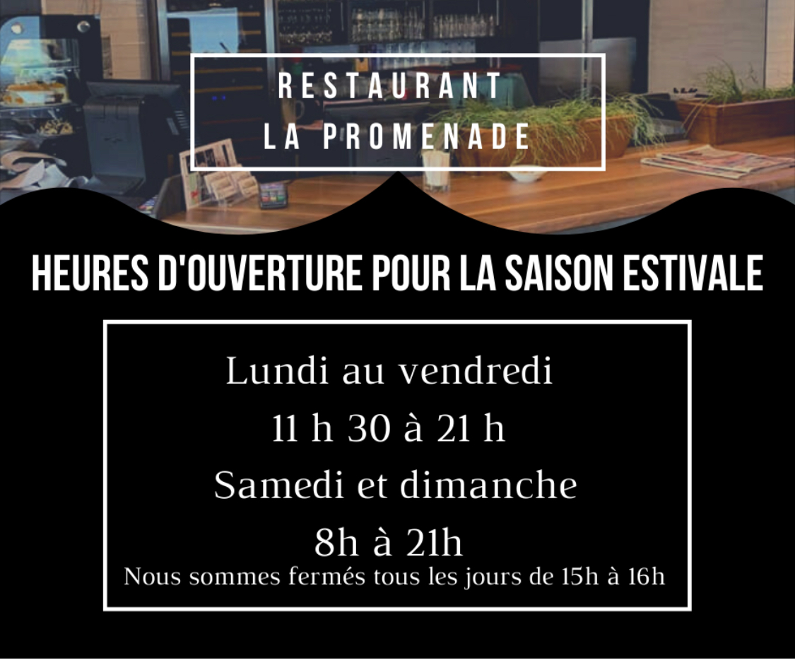 Restaurant La Promenade temporaire