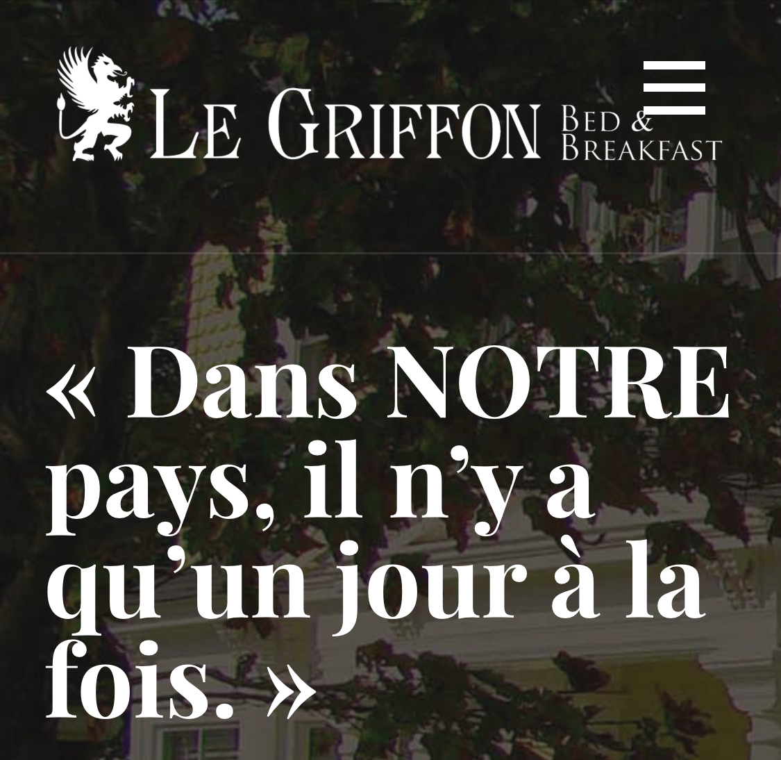 Le Griffon français 